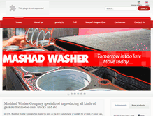 Tablet Screenshot of mashadwasher.com